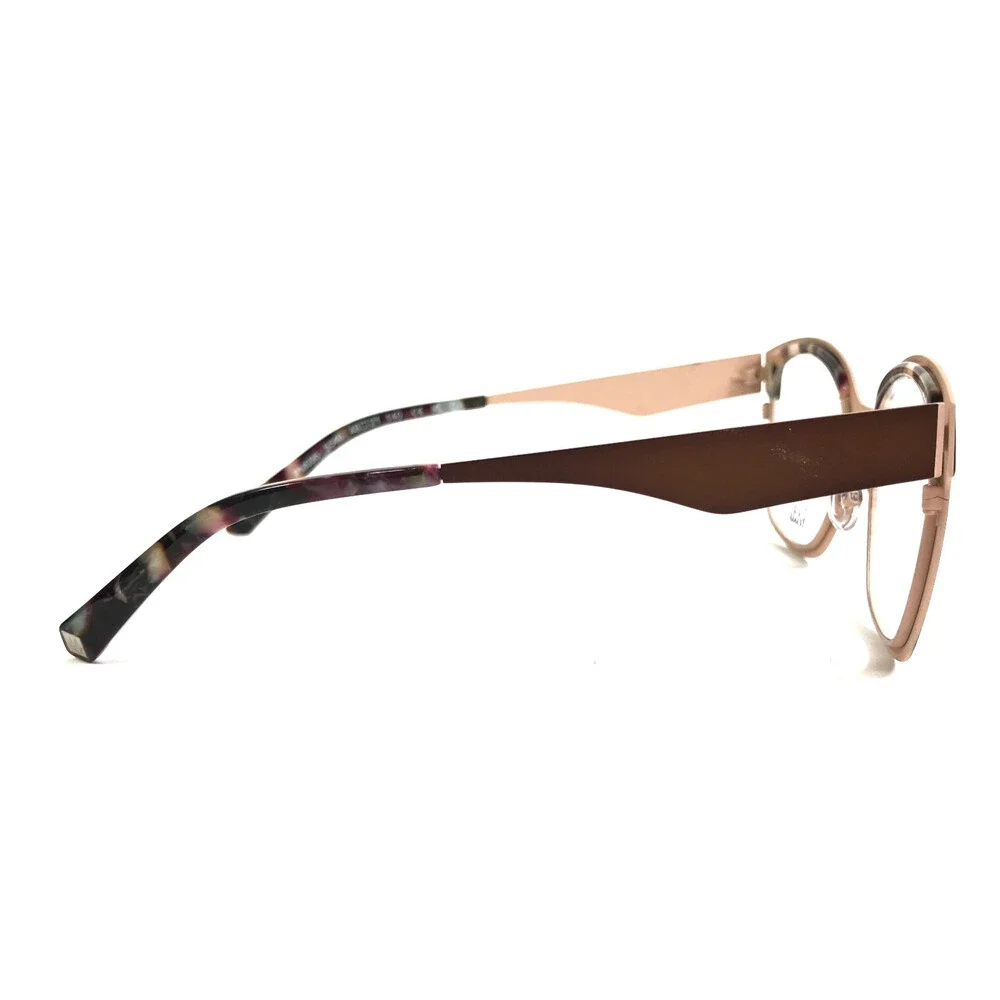 J. F. Rey Petite Eyeglasses Frames PM096 5546 Nude Tortoise Matte Gold 48-21-140